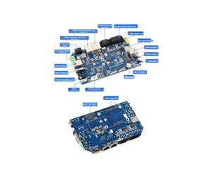 PC Sin Ventilador con Doble Puerto Gigabit 2.5G para Raspberry Pi CM5, Doble Salida de Pantalla 4K, Red 4G/5G, Enchufe Europeo