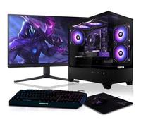 PC Sobremesa BEASTCOM Q5 Pro Gaming AMD Ryzen 5 4500 16GB 1TB SSD RTX 3060 Windows 11 WiFi5 Monitor 27"