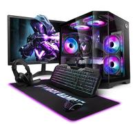 PC Sobremesa Vibox IV-605 AMD Ryzen 7 5700X 16GB 1TB SSD Radeon RX 9060 XT Windows 11 WiFi Pantalla 23"