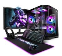 PC Sobremesa Vibox V-581 AMD Ryzen 5 5500 16GB 500GB SSD RTX 5050 Windows 11 WiFi Pantalla 23" Gaming RGB