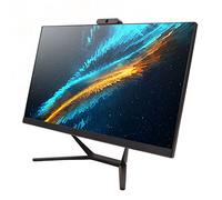 PC Toda en una, Ayuda WiFi 8G DDR4 de la PC de FHD AIO 23,8 Pulgadas con la Cámara para el Hogar para la Oficina (8+128G Enchufe de la UE)
