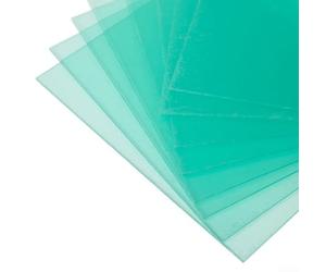 PC transparente para la placa de cubierta de la lente de soldadura para reemplazo del casco que soporta múltiples técnicas de soldadura y configuraciones (110 * 90 mm)