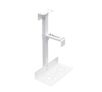 PC Under Desk Mount Holder - 360° Swivel Adjustable CPU Stand | Space Saving Steel Computer Case Mount, Heavy Duty Desktop towar Support for Office, Home, Studio - Fits Large, Medium PC Chassis