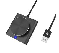 PC Volume Control Knob - Perilla De Ajuste De Sonido Externo, Para El Controlador De Audio De Escritorio | Botón De Rotura Del Control De Volumen USB, PC SPETLE AUTORIA VOLUMEN AUDIO REMOTE