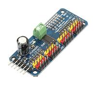 PCA9685 16 Canales 12 bits PWM, 2 Uds Servo Shield Motor Driver I2C Módulo 40~1000Hz 5V para Arduino Robot (KOSDFOGE)