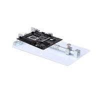 PCB Holder - Mobile Phone Motherboard Welding Bracket, Universal Circuit Board Fixing Clamp & IC Groove Repair Station | Precision Stainless Steel Soldering Table Fixture Kit For Electronics Maintenan