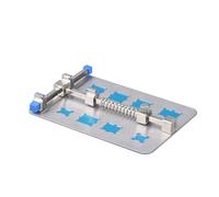 PCB Holder - Mobile Phone Motherboard Welding Bracket, Universal Circuit Board Fixing Clamp & IC Groove Repair Station | Precision Stainless Steel Soldering Table Fixture Kit For Electronics Maintenan