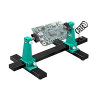 PCB - Soporte de soldadura de aluminio, herramienta de desmontaje | de ajuste portátil con abrazadera flexible para trabajos de reparación de placa base, solución ideal para trabajar