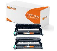 PcCom Essential Brother DR2000 Tambor Compatible Negro Pack 2