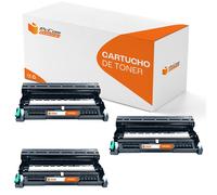 PcCom Essential Brother DR2000 Tambor Compatible Negro Pack 3
