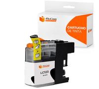 Pccom Essential Brother Lc123/lc121 Cartucho Tinta Compatible Negro