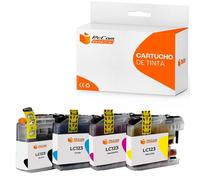 Pccom Essential Brother Lc123/lc121 Cartucho Tinta Compatible Negro/cian/magenta/amarillo Pack 4