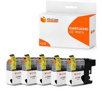 Pccom Essential Brother Lc123/lc121 Cartucho Tinta Compatible Negro Pack 5