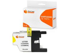 Pccom Essential Brother Lc1240xl/lc1220xl/lc1280xl Cartucho Tinta Compatible Amarillo