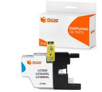 Pccom Essential Brother Lc1240xl/lc1220xl/lc1280xl Cartucho Tinta Compatible Cian