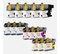 Pccom Essential Brother Lc223/lc221 Cartucho Tinta Compatible Negro/cian/magenta/amarillo Pack 15