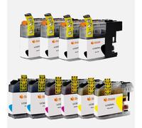 Pccom Essential Brother Lc227xl/lc225xl Cartucho Tinta Compatible Negro/cian/magenta/amarillo Pack 10