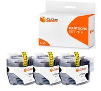Pccom Essential Brother Lc3219xl Cartucho Tinta Compatible Negro Pack 3