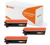 PcCom Essential Brother TN230 Tóner Compatible Negro Pack 3