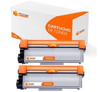 Pccom Essential Brother TN2320/TN2310 Tóner Compatible Negro Pack 2