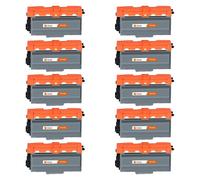 Pccom Essential Brother Tn3330/tn3380 Tóner Compatible Negro Pack 10