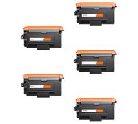 Pccom Essential Brother Tn3600xxl Tóner Compatible Negro Pack 5