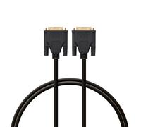 PcCom Essential Cable DVI Macho a DVI Macho 2m Negro