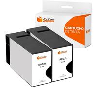 Pccom Essential Canon Pgi1500xl Cartucho Tinta Compatible Negro Pack 2