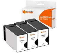 Pccom Essential Canon Pgi1500xl Cartucho Tinta Compatible Negro Pack 3