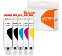 Pccom Essential Canon Pgi525/cli526 Cartucho Tinta Compatible Negro/cian/magenta/amarillo Pack 5