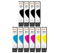 Pccom Essential Cartucho Tinta Compatible Epson T2991/T2992/T2993/T2994/29XL Negro/Cian/Magenta/Amarillo Pack 10
