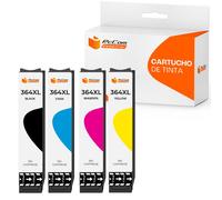 Pccom Essential Cartucho Tinta Compatible HP 364XL Negro/Cian/Magenta/Amarillo Pack 4