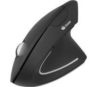 PcCom Essential E20 Ratón Ergonómico Inalámbrico 1.600 DPI Negro