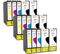 Pccom Essential Epson 34xl Cartucho Tinta Compatible Negro/cian/magenta/amarillo Pack De 15