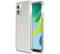PcCom Essential Funda Antishock Transparente para Motorola Moto E13