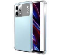 PcCom Essential Funda Antishock Transparente para POCO X5 5G
