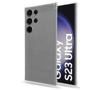 PcCom Essential Funda Antishock Transparente Samsung Galaxy S23 Ultra