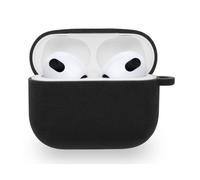 PcCom Essential Funda Protectora para AirPods 3 Negra