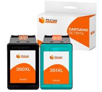 Pccom Essential Hp 350xl/351xl Cartucho Tinta Compatible Negro/tricolor Pack 2