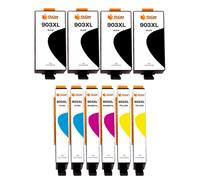 Pccom Essential HP 903XL Cartucho Tinta Compatible Negro/Cian/Magenta/Amarillo Pack 10