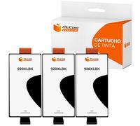 Pccom Essential Hp 920xl Cartucho Tinta Compatible Negro Pack 3