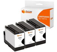 Pccom Essential Hp 932xl Cartucho Tinta Compatible Negro Pack 3