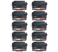 PcCom Essential HP CE255X/55X Tóner Compatible Negro Pack 10