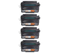 PcCom Essential HP CE255X/55X Tóner Compatible Negro Pack 4