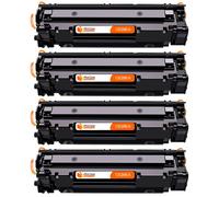 Pccom Essential HP CE285A/CE278A/CB435A/CB436A Tóner Compatible Negro Pack 4