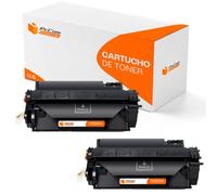 Pccom Essential HP CE505A/CF280A Tóner Compatible Negro Pack 2