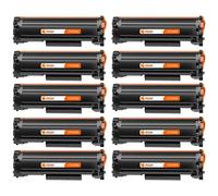 Pccom Essential HP CF244A Tóner Compatible Negro Pack 10