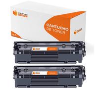 PcCom Essential HP Q2610A/10A Tóner Compatible Negro Pack 2