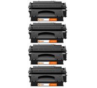 PcCom Essential HP Q7553A/53A Tóner Compatible Negro Pack 4