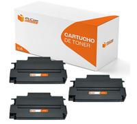 PcCom Essential OKI B2500/B2520/B2540 Tóner Compatible Negro Pack 3